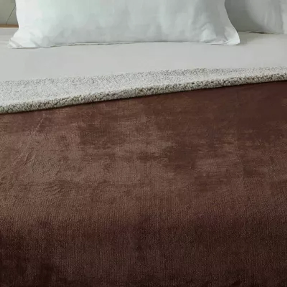 Cozy Tyme® Reversible Midweight Throw