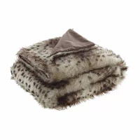 Inspired Home® Nikki Cheetah Midweight Throw