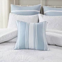 Harbor House Crystal Beach Square Decorative Pillow