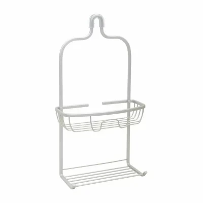 Zenna Home Never Rust Aluminum Over The Shower Caddy
