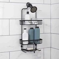 Zenna Home Never Rust Aluminum Over The Shower Caddy