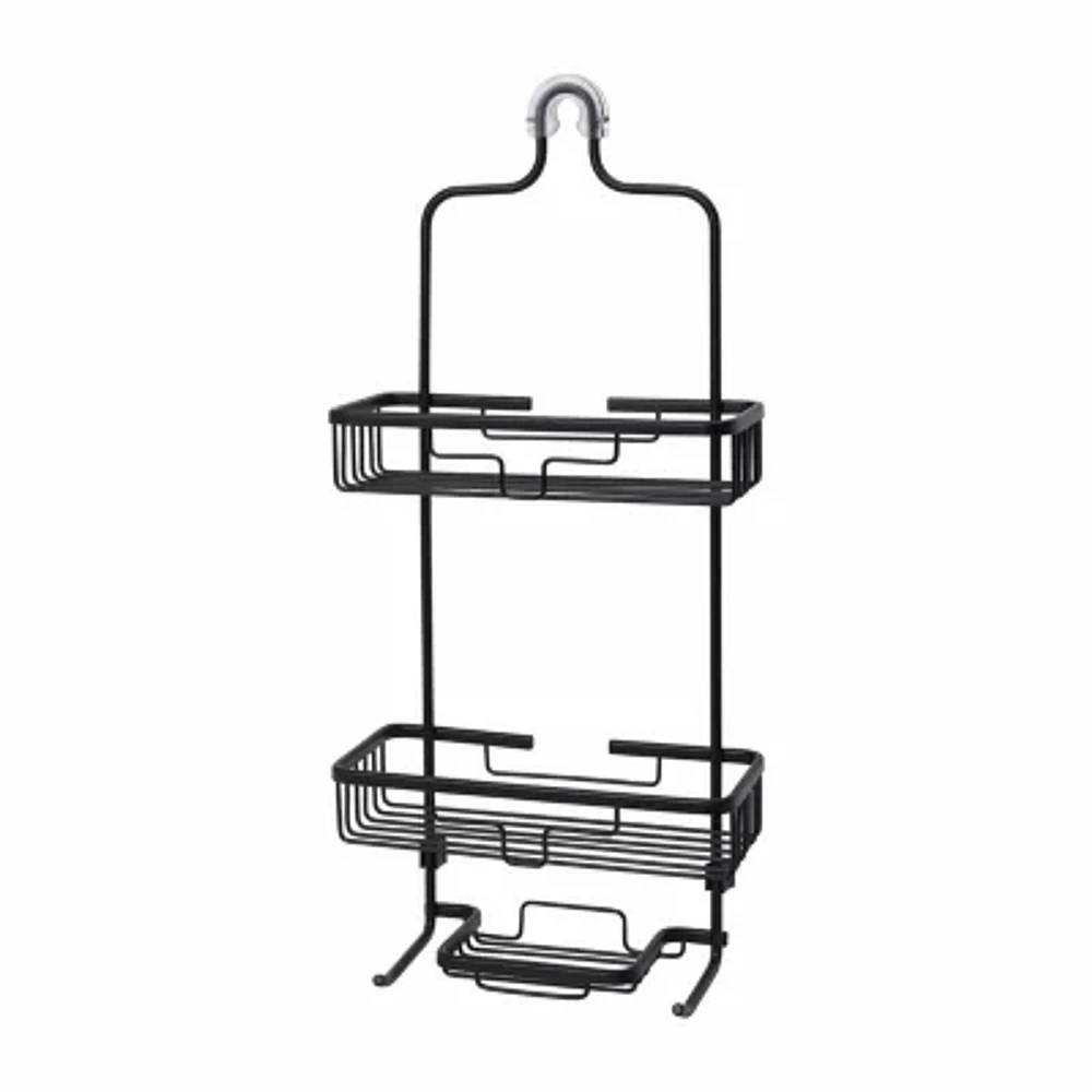 Zenna Home Never Rust Aluminum Over The Shower Caddy