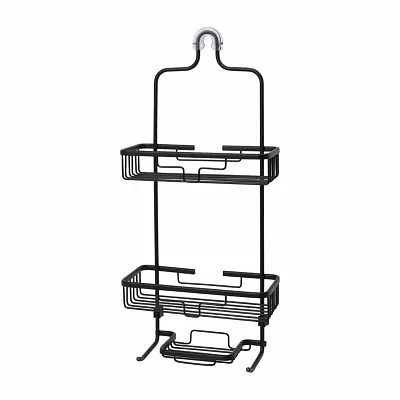 Zenna Home Never Rust Aluminum Over The Shower Caddy