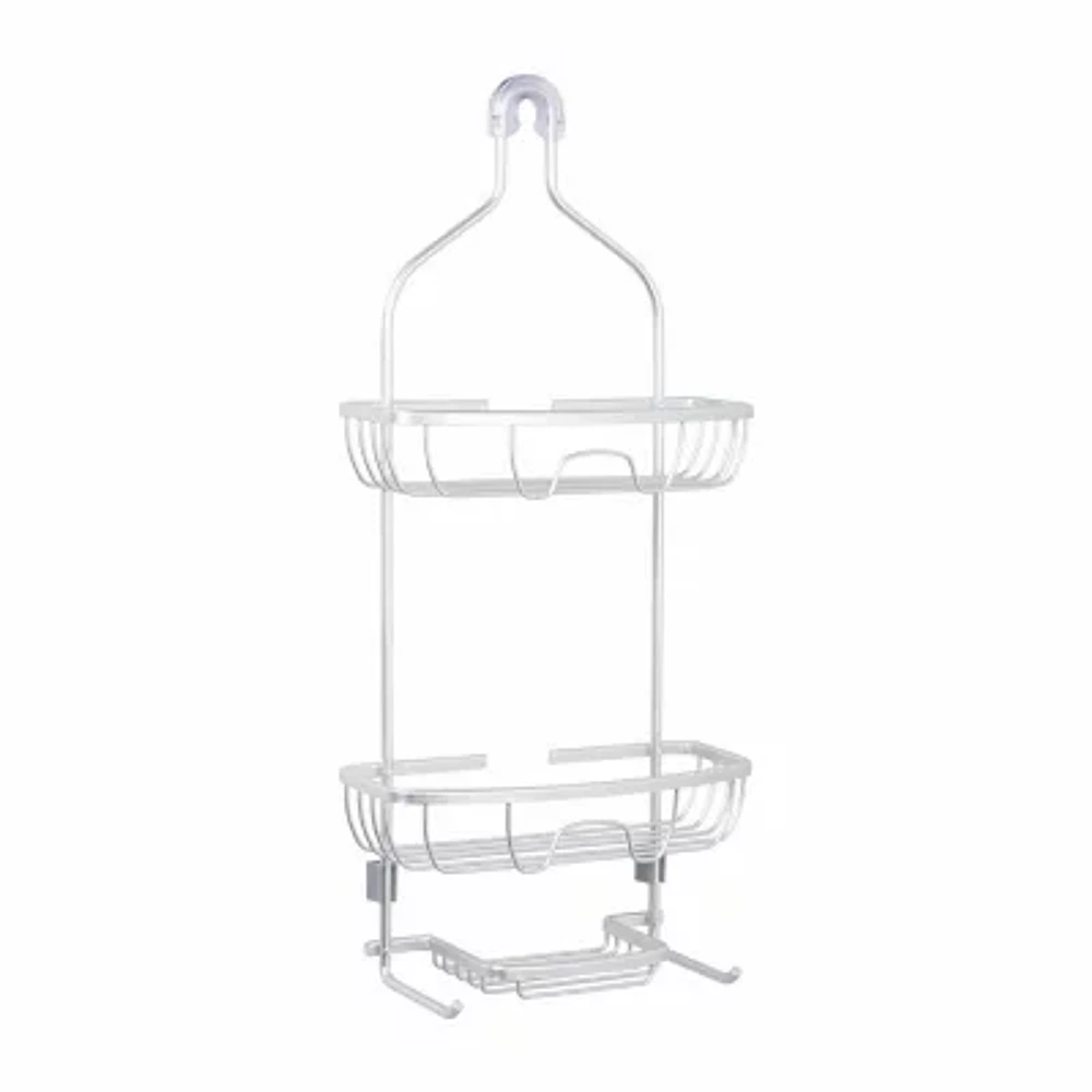 Zenna Home Never Rust Aluminum Over The Shower Caddy