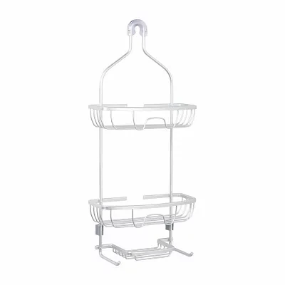 Zenna Home Never Rust Aluminum Over The Shower Caddy