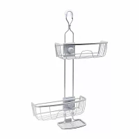 Zenna Home Never Rust Aluminum Adjustable Shower Caddy