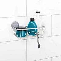 Zenna Home Aluminum Power Grip Pro Shower Caddy
