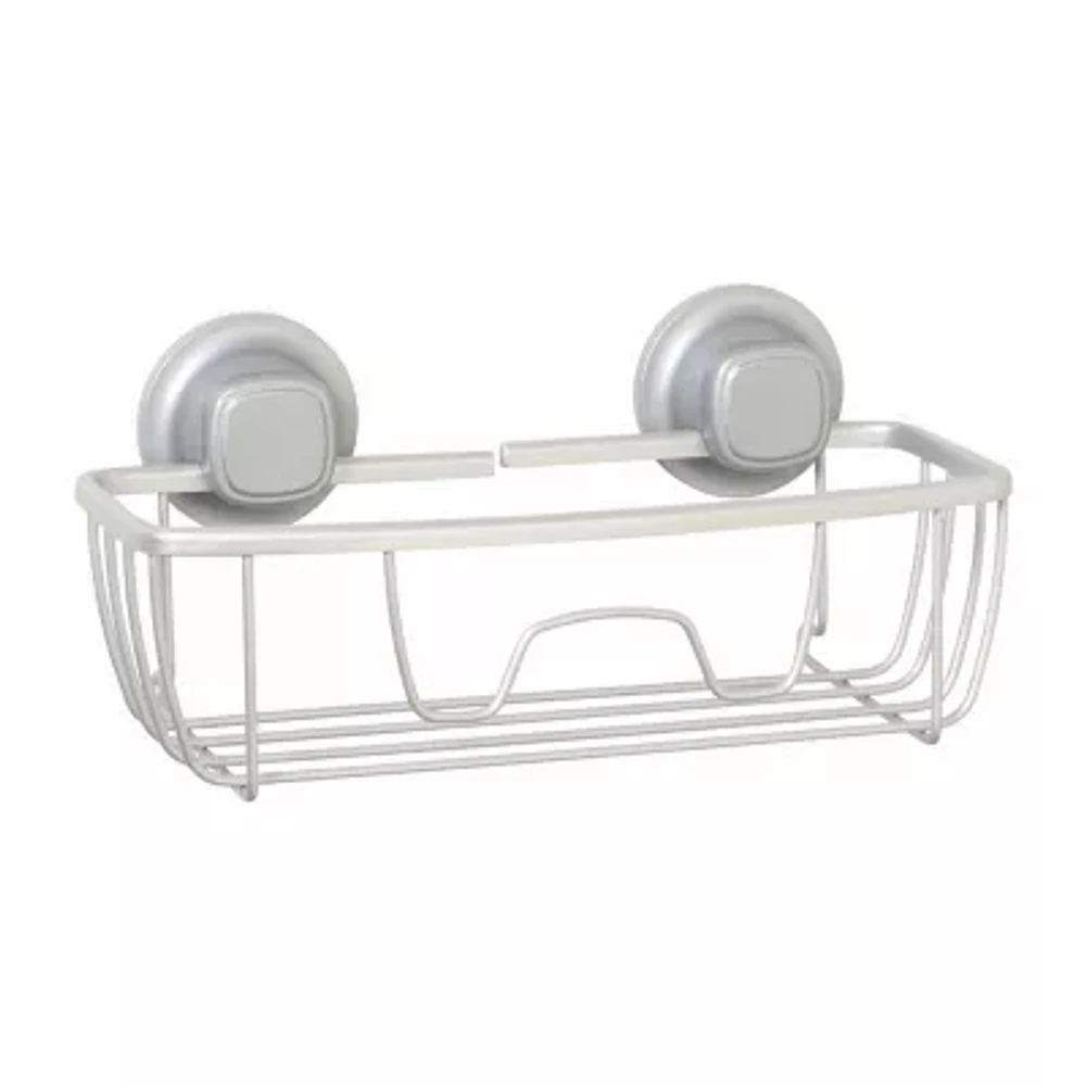 Zenna Home Aluminum Power Grip Pro Shower Caddy