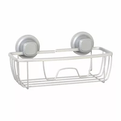 Zenna Home Aluminum Power Grip Pro Shower Caddy