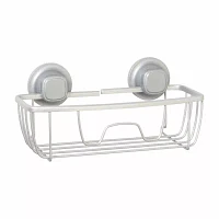 Zenna Home Aluminum Power Grip Pro Shower Caddy