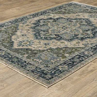 Covington Home Adeline Center Medallion Indoor Rectangular Area Rug