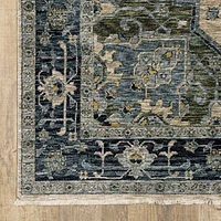 Covington Home Adeline Center Medallion 27"X90" Indoor Rectangular Runner