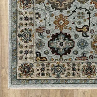 Covington Home Adeline Traditional Medallion Indoor Rectangular Accent Rug