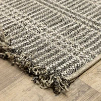 Covington Home Geneva Geometric Lines 39"X60" Indoor Outdoor Rectangular Accent Rug