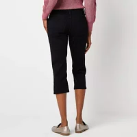 Liz Claiborne Sara Mid Rise Capris