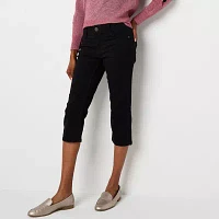 Liz Claiborne Sara Mid Rise Capris