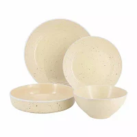 Elama Emilia 16-pc. Stoneware Dinnerware Set