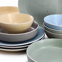 Elama Emilia 16-pc. Stoneware Dinnerware Set