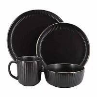 Elama Leo 16-pc. Stoneware Dinnerware Set