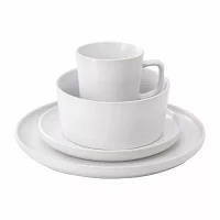 Elama Luxmatte -pc. Stoneware Dinnerware Set