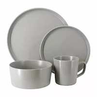 Elama Luxmatte -pc. Stoneware Dinnerware Set