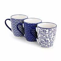 Elama Declan 6-pc. Stoneware Dinnerware Set