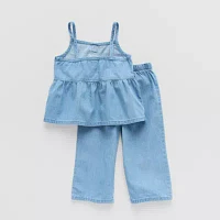 Okie Dokie Toddler & Little Girls 2-pc. Pant Set