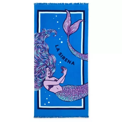 Distant Lands Oversized La Sirena Beach Towel