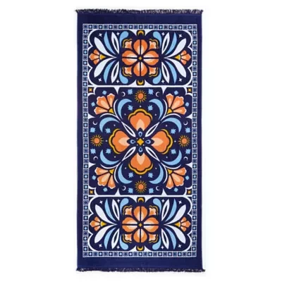 Distant Lands Oversized Tile Medallion Beach Towel