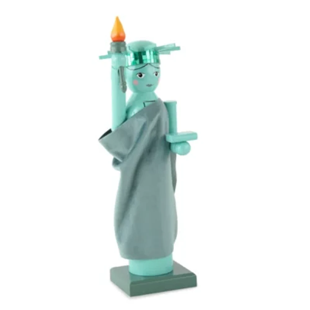 Layerings Lady Liberty Wood Nutcracker