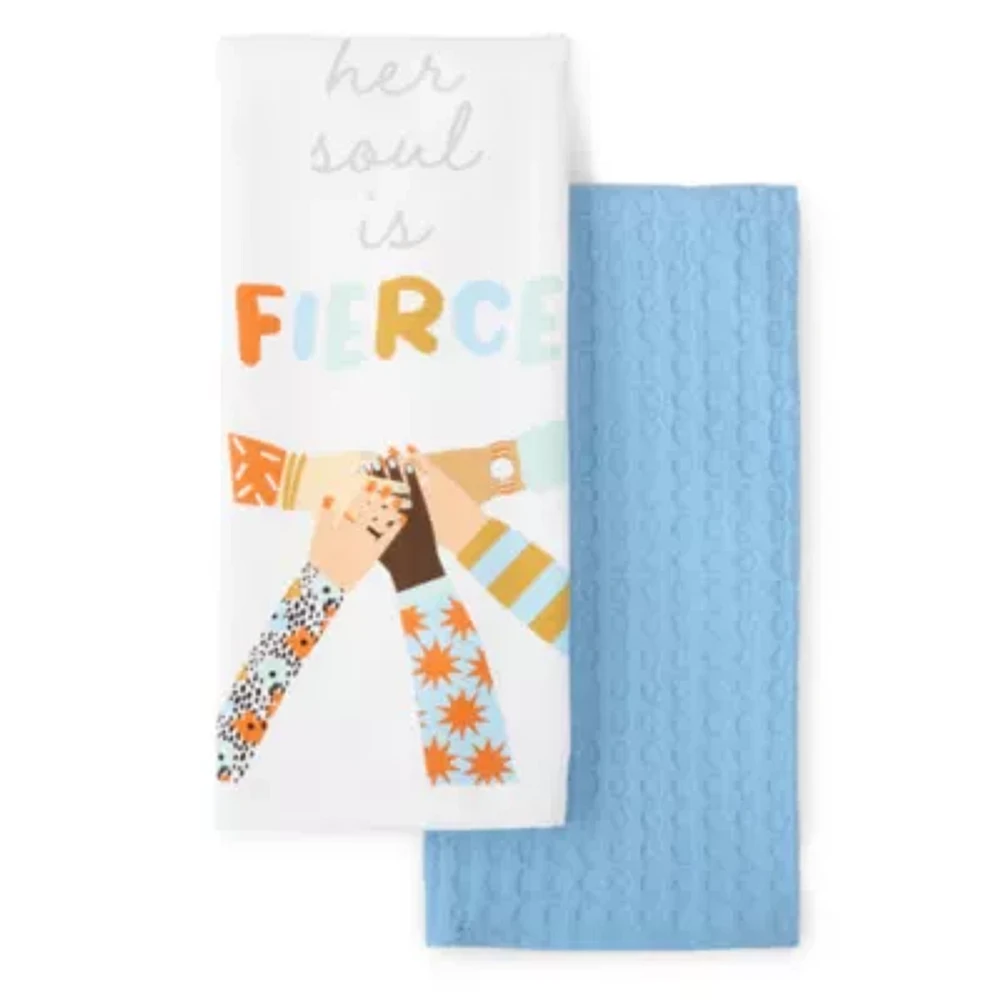 Homewear Her Soul is Fierce 2-pc. Kitchen Towel