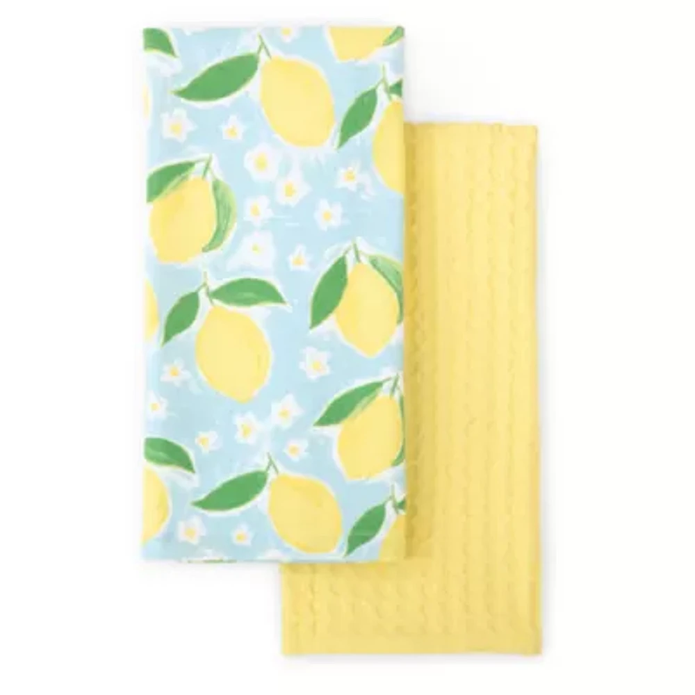 Homewear Lemons 2-pc. Kitchen Towel