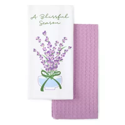 Homewear Lavender 2-pc. Kitchen Towel Set