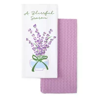 Homewear Lavender 2-pc. Kitchen Towel