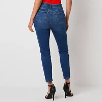 Bold Elements Womens High Rise Skinny Fit Jean