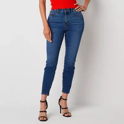 Bold Elements Womens High Rise Skinny Fit Jean