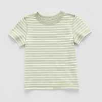 Okie Dokie Toddler Boys Adaptive Crew Neck Short Sleeve T-Shirt