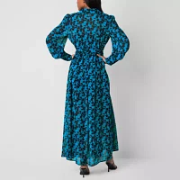 Hope & Wonder Black History Month Womens Long Sleeve Maxi Dress