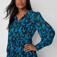 Hope & Wonder Black History Month Womens Long Sleeve Maxi Dress