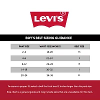 Levi's Big Boys Stretch Fabric Belt