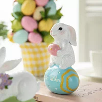 Glitzhome Resin Bunny 3-pc. Easter Tabletop Decor