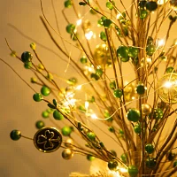 Glitzhome Lighted  Coin Tree St. Patricks Day Tabletop Decor