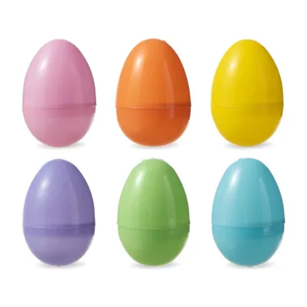 Glitzhome 60-pc. Plastic Fillable Easter Eggs