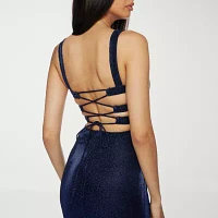 B. Smart Womens Sleeveless Glitter Bodycon Dress Juniors