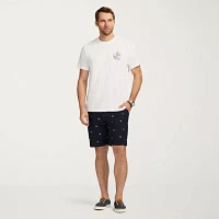 IZOD Saltwater Soft Wash Mens Crew Neck Short Sleeve Classic Fit Graphic T-Shirt