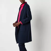Liz Claiborne Womens Long Sleeve Open Front Cardigan