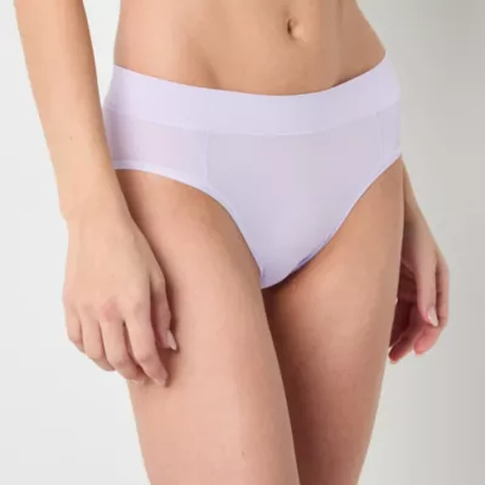 Ambrielle Comfort Stretch High Cut Panty