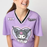 Kuromi Football Jersey Womens V Neck Hello Kitty Juniors