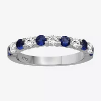 2.5MM 1/2 CT. T.W. Gemstone 10K Gold Band