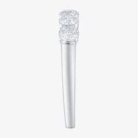 Floating Diamonds (F / Vs2) 3.5MM 1 CT. T.W. Lab Grown White Diamond 14K Gold 5-Stone Anniversary Band